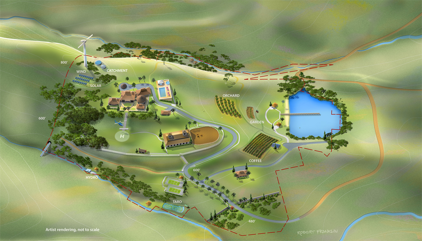Artist Rendering Of Property
